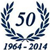 Logo Anniversario 50 anni di attività